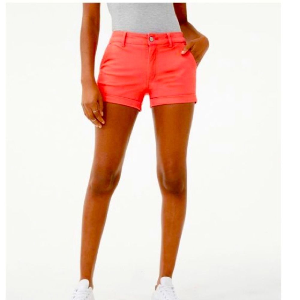Aéropostale Midi Twill Midi Shorts Size 4